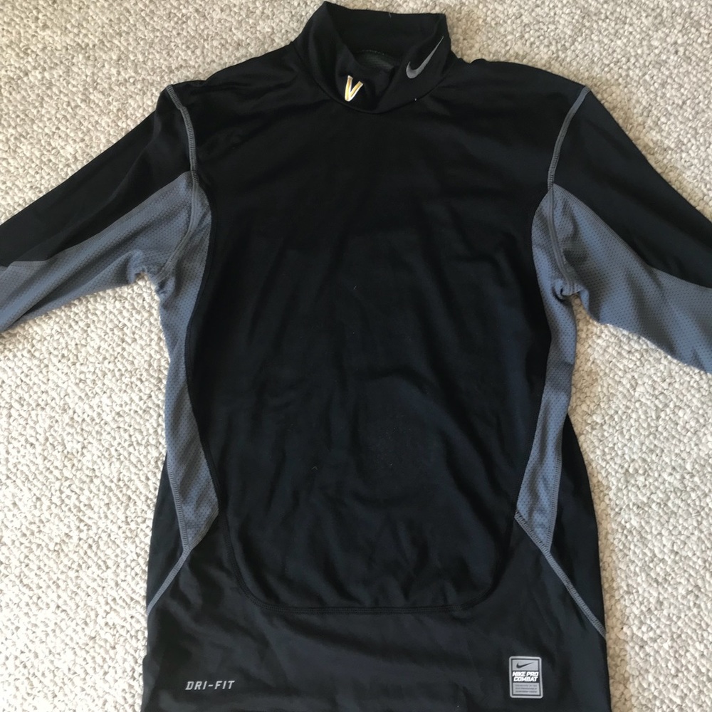 Nike dri fit mock turtleneck